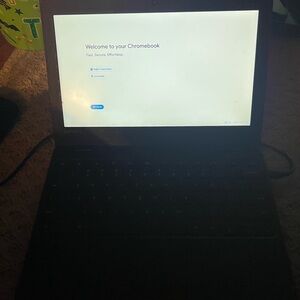 Lenovo Black Laptop Slim Portable Design